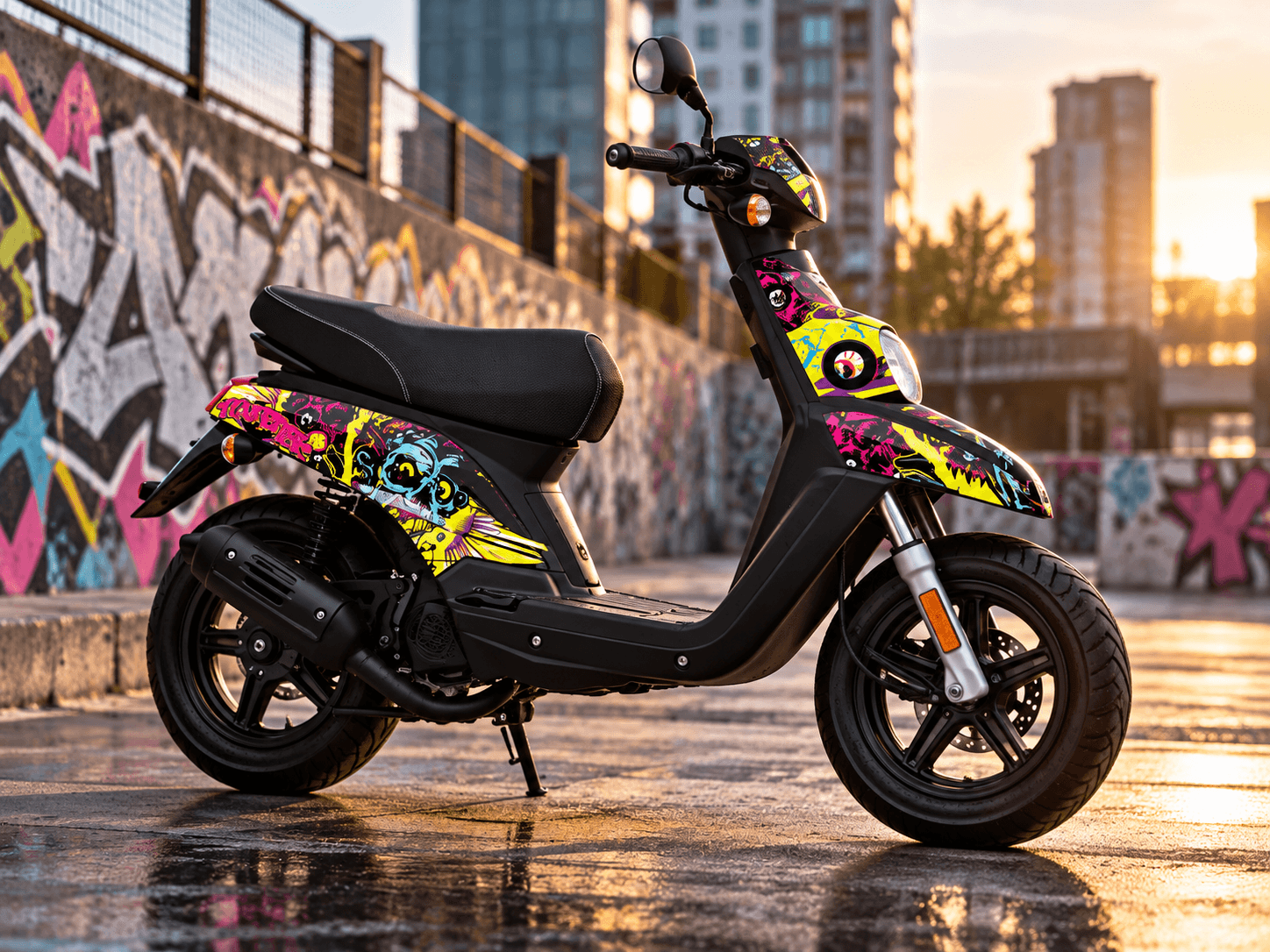 Kit déco scooter : comment personnaliser son Booster, Nitro ou Aerox ?