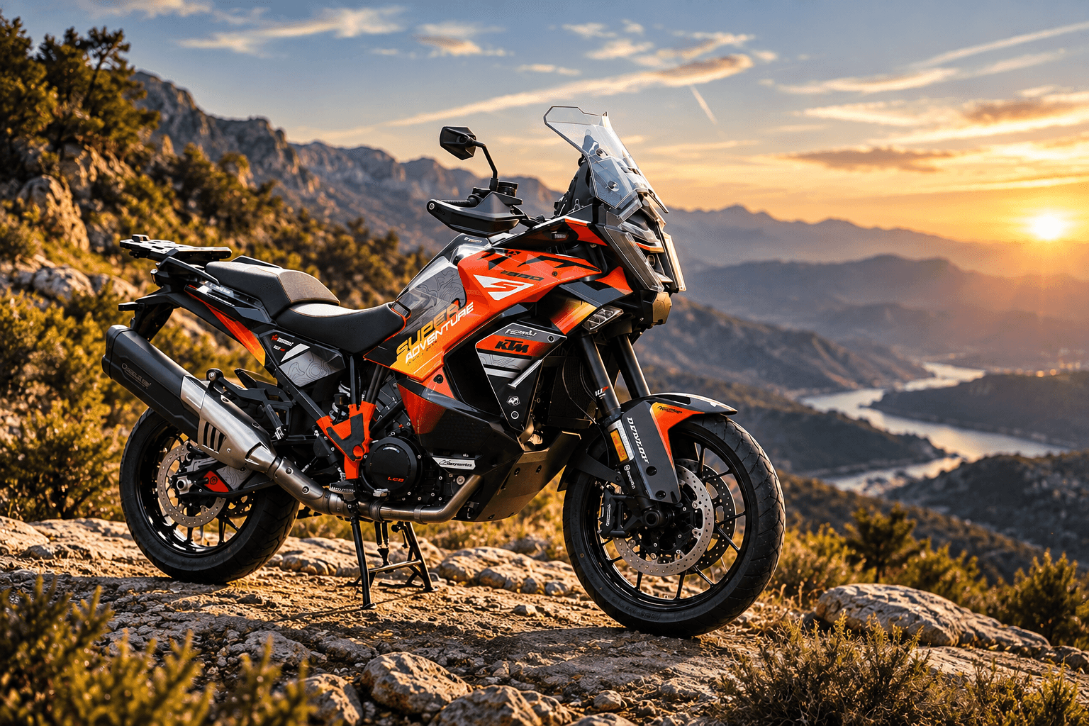 Trail and adventure bike graphics: customise and protect your motorcycle | KUTVEK
