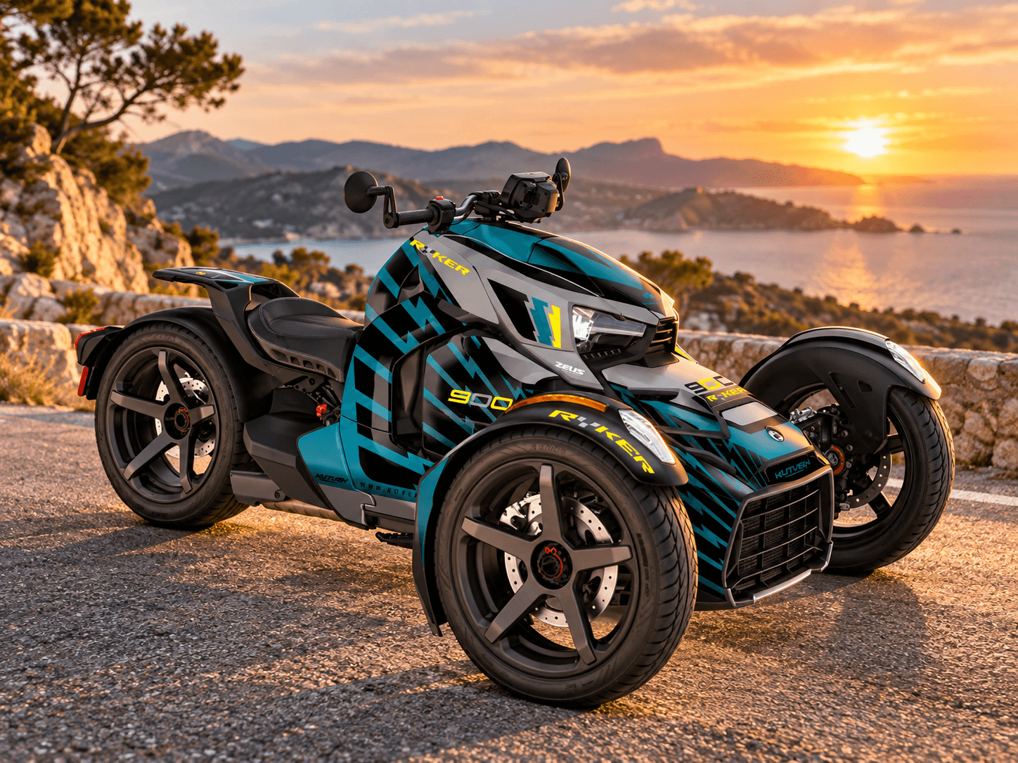 Kit déco Can-Am Ryker : comment personnaliser son Ryker 600, 900, Rally ou Sport ?
