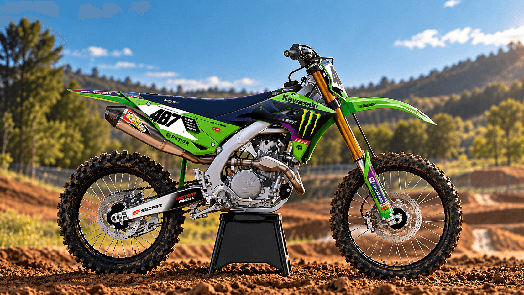MX graphics kit: how to choose the right kit for your bike? | KUTVEK