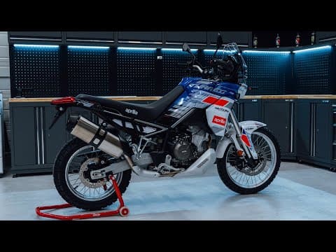 Aprilia Tuareg 660 Street Bike Kidal Graphic Kit Blue | Aprilia | Kutvek - View 3