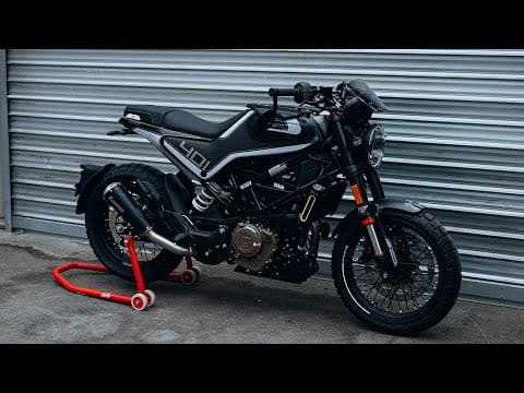 street bike husqvarna svartpilen 401 dusk black-grey  graphic kit | Husqvarna | Kutvek - View 3
