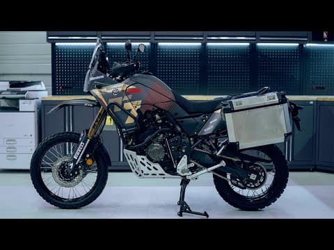 Street Bike YAMAHA TENERE 700 WORLD RAID GLIST Sand graphic kit | Yamaha | Kutvek - View 3
