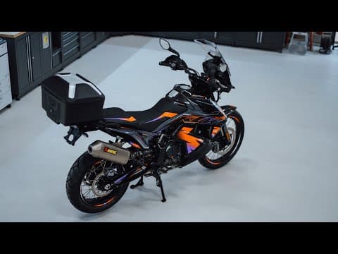 KTM ADVENTURE 890 STREET BIKE AURORA GRAPHIC KIT MAUVE | KTM Adventure | Kutvek - View 3