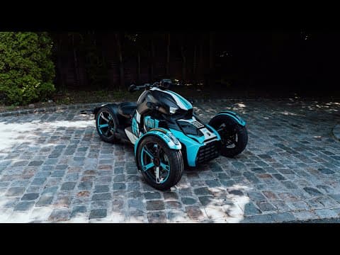 Can Am Ryker 900 Sport Roadster Speedline Graphic Kit Turquoise | Can am | Kutvek - View 3