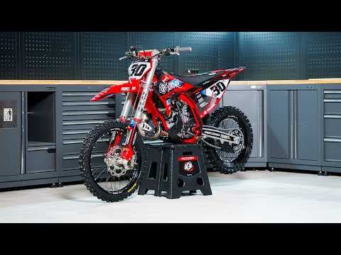 Replica Arthur Annelot K26 Dirt Bike GasGas MC 450 F Graphic Kit | GASGAS | Kutvek - View 3