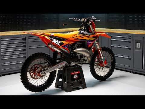 Replica Team TMX K26 Orange Dirt Bike KTM SX 450 F Graphic Kit | KTM | Kutvek - View 3