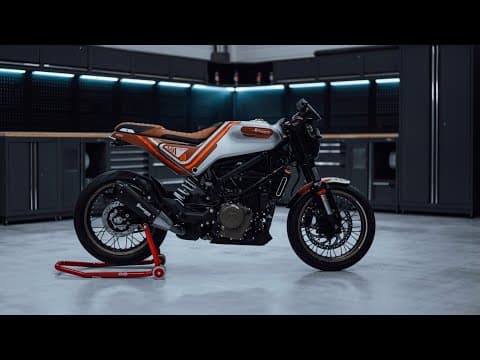 Husqvarna Vitpilen 401 Street Bike Skramb Graphic Kit Orange | Husqvarna | Kutvek - View 3