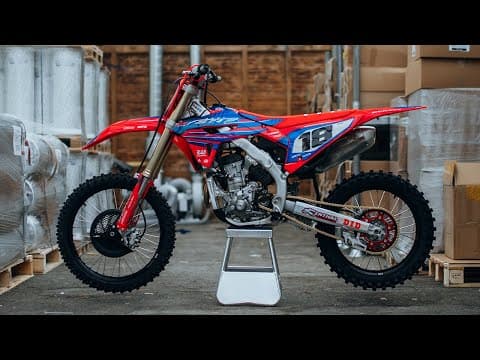 dirt bike honda crf 450 r eagle blue  graphic kit | Honda | Kutvek - View 3