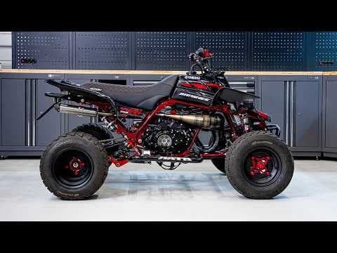 Ocho Black-Red ATV Yamaha YFZ 450 R Graphic Kit | Yamaha | Kutvek - View 3