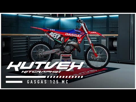deko-set moto-cross replica team rbike gasgas mc 125 | GASGAS | Kutvek - View 3