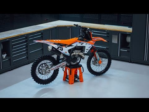 deko-set moto-cross origin-k23 ktm 125 sx orange | KTM | Kutvek - View 3