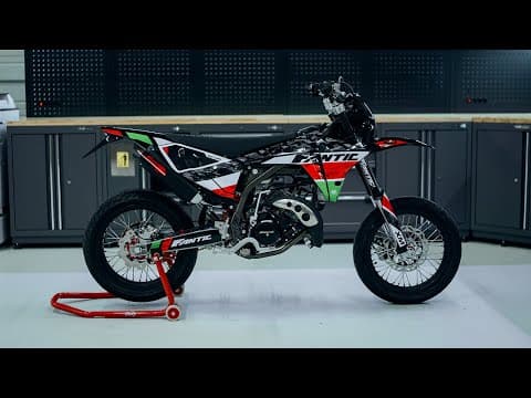 Graphic Kit 50cc Fantic XM 50 Soldier Black | Fantic | Kutvek - View 3