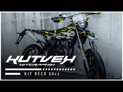 50cc sherco sm rs barbarian red  graphic kit | Sherco | Kutvek - View 3