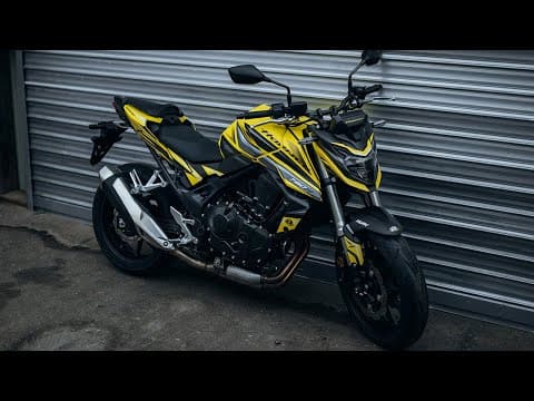 street bike honda cb 750 hornet sword yellow  graphic kit | Honda | Kutvek - View 4