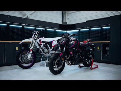 street bike yamaha mt 03 fifty black  graphic kit | MT 03 / FZ 03 | Kutvek - View 3