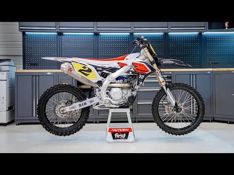Graphic Kit Dirt Bike Yamaha YZ 450 F Vintage Red | 450 YZF | Kutvek - View 3