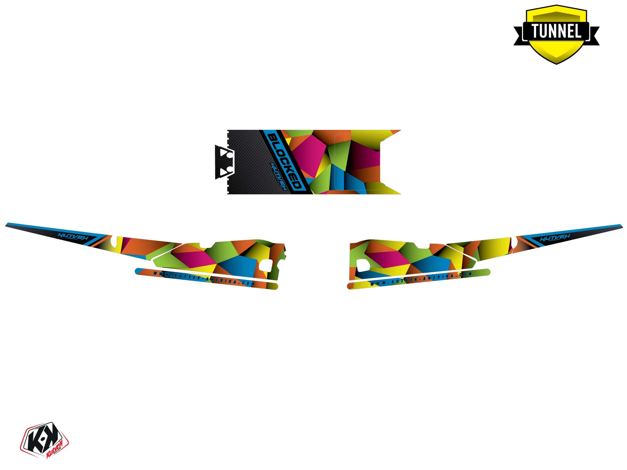 Kit de decoración Motonieve ARCTIC CAT RIOT x-8000 blocked Bandera | Arctic Cat | Kutvek - View 5