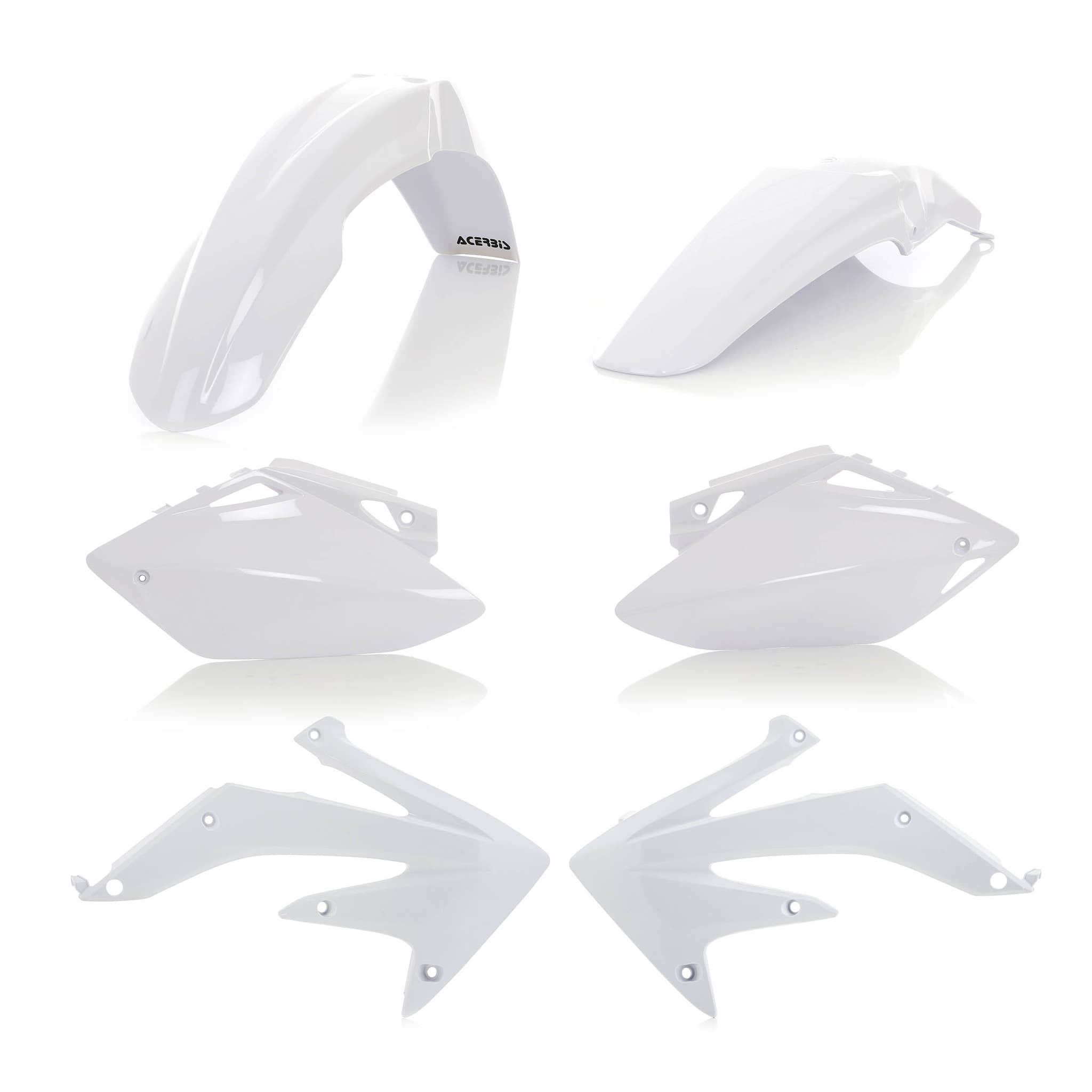 ACERBIS Plastic Kit Dirt Bike HONDA CRF 450 R White 2005 | Kits Plastiques | Kutvek