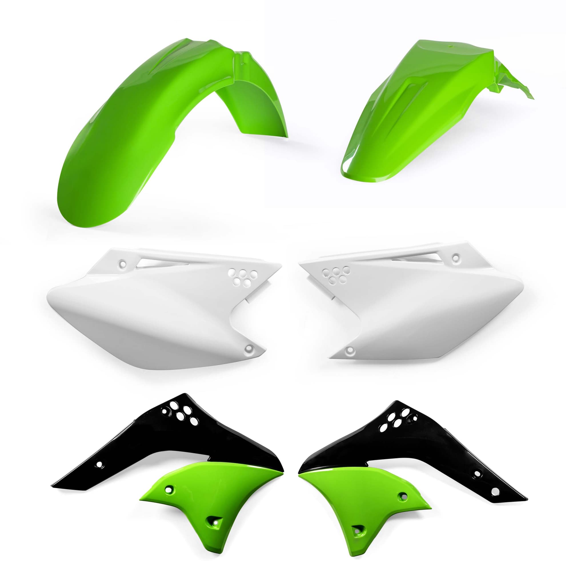 ACERBIS Plastic Kit Dirt Bike KAWASAKI KXF 250 Origin 2007 | Kits Plastiques | Kutvek