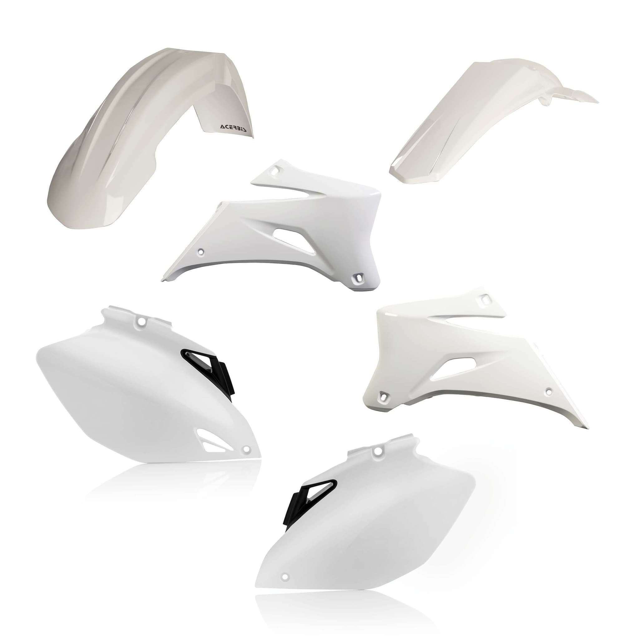 Plastic Kit ACERBIS Dirt Bike YAMAHA YZF 250 White 2009 | Kits Plastiques | Kutvek