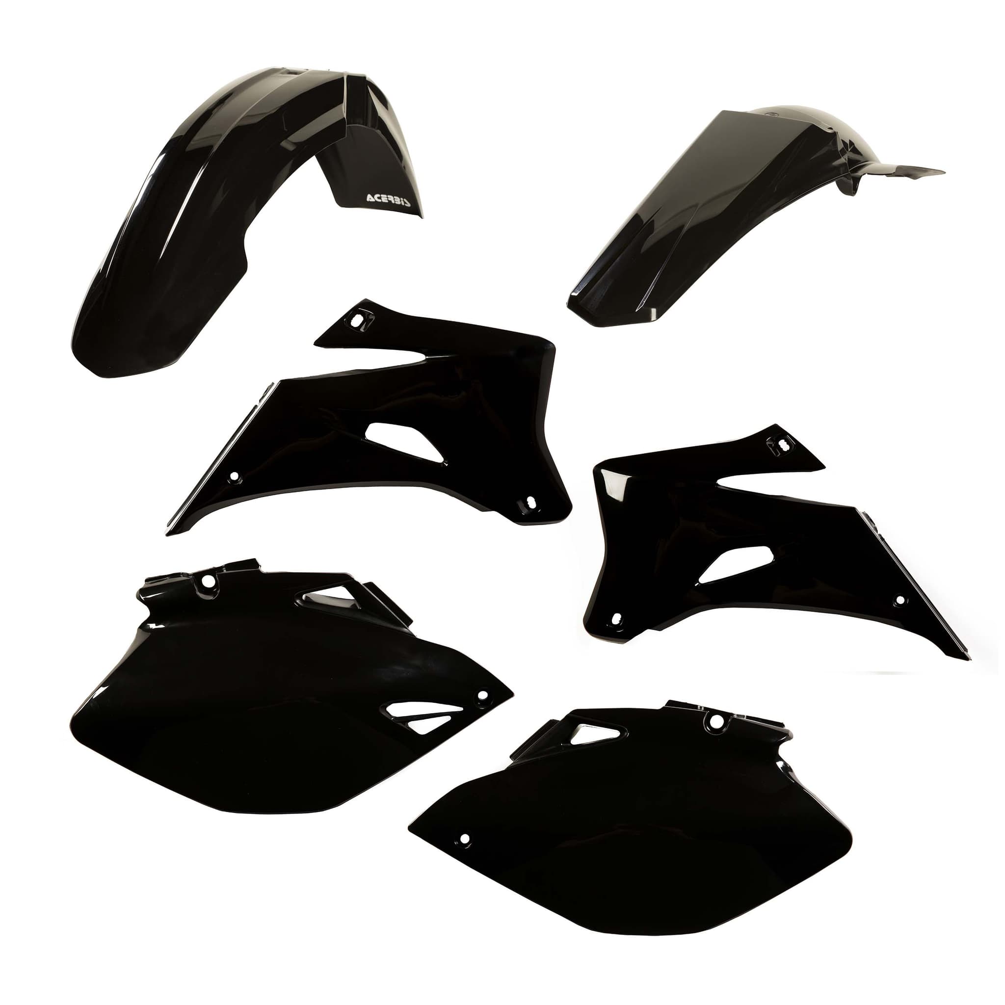 Plastic Kit ACERBIS Dirt Bike YAMAHA YZF 450 Black 2007 | Kits Plastiques | Kutvek