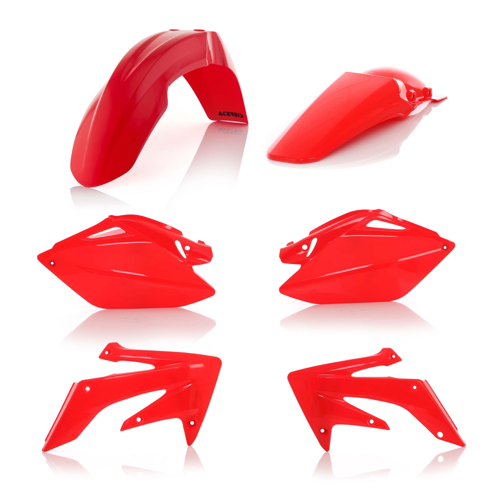 ACERBIS Plastic Kit Dirt Bike HONDA CRF 250 R Red 2009 | Kits Plastiques | Kutvek