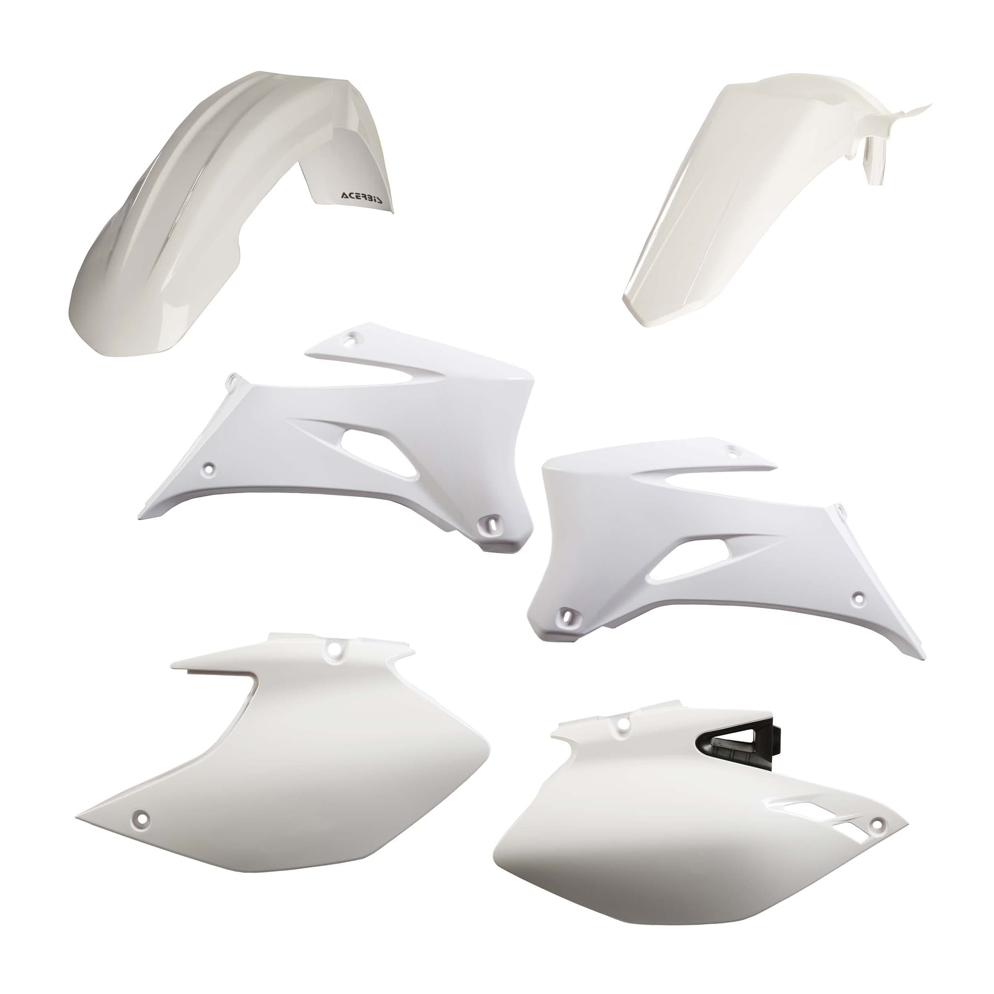 Plastic Kit ACERBIS Dirt Bike YAMAHA WRF 250 White 2008 | Kits Plastiques | Kutvek