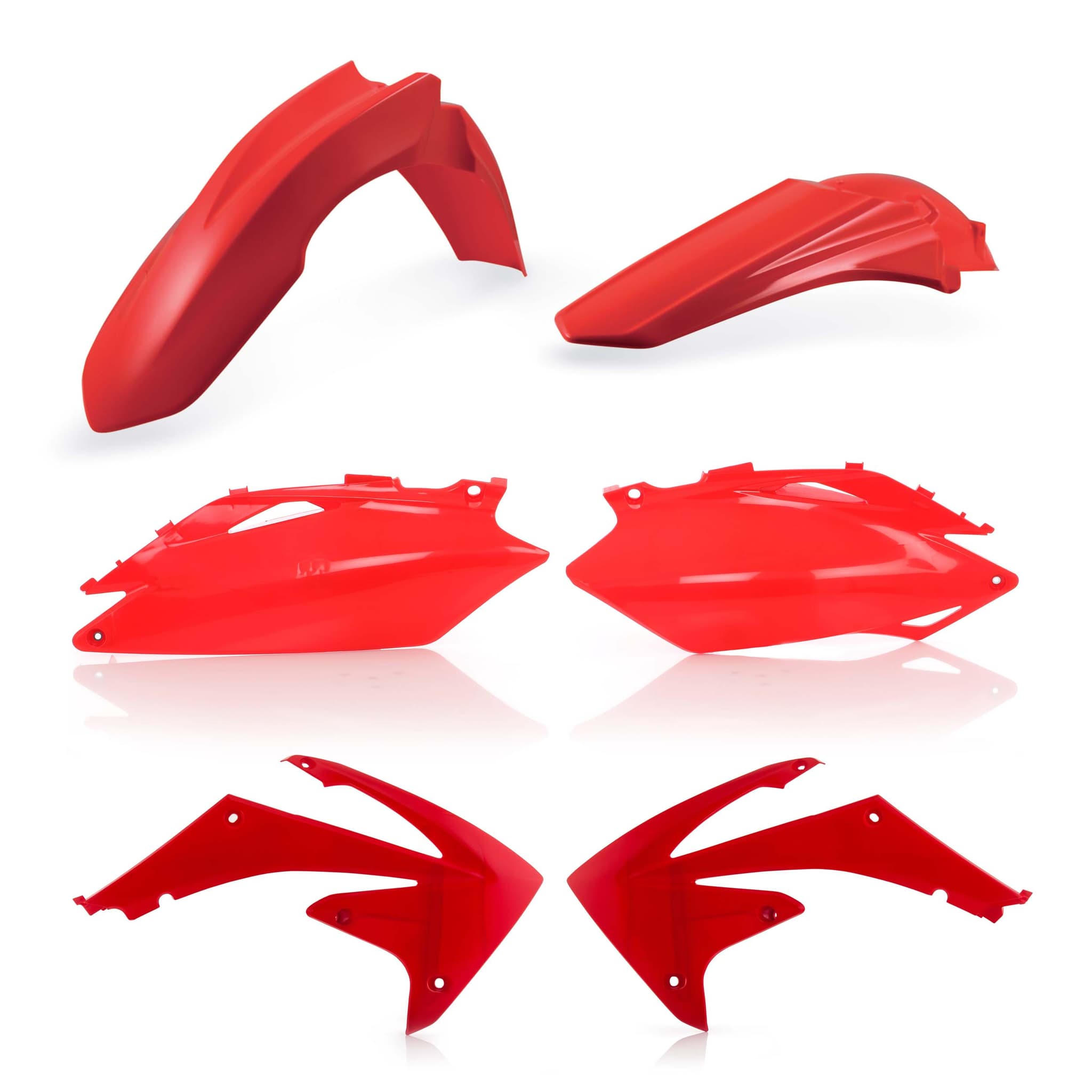 ACERBIS Plastic Kit Dirt Bike HONDA CRF 450 R Red 2009 | Kits Plastiques | Kutvek