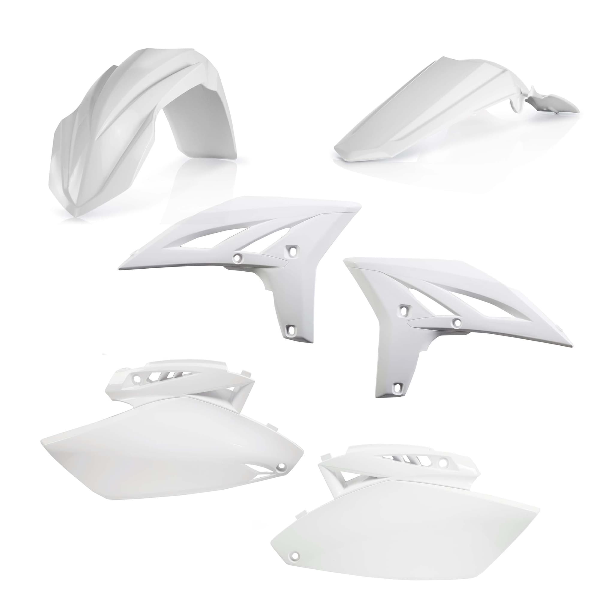 Plastic Kit ACERBIS Dirt Bike YAMAHA YZF 250 White 2010 | Kits Plastiques | Kutvek