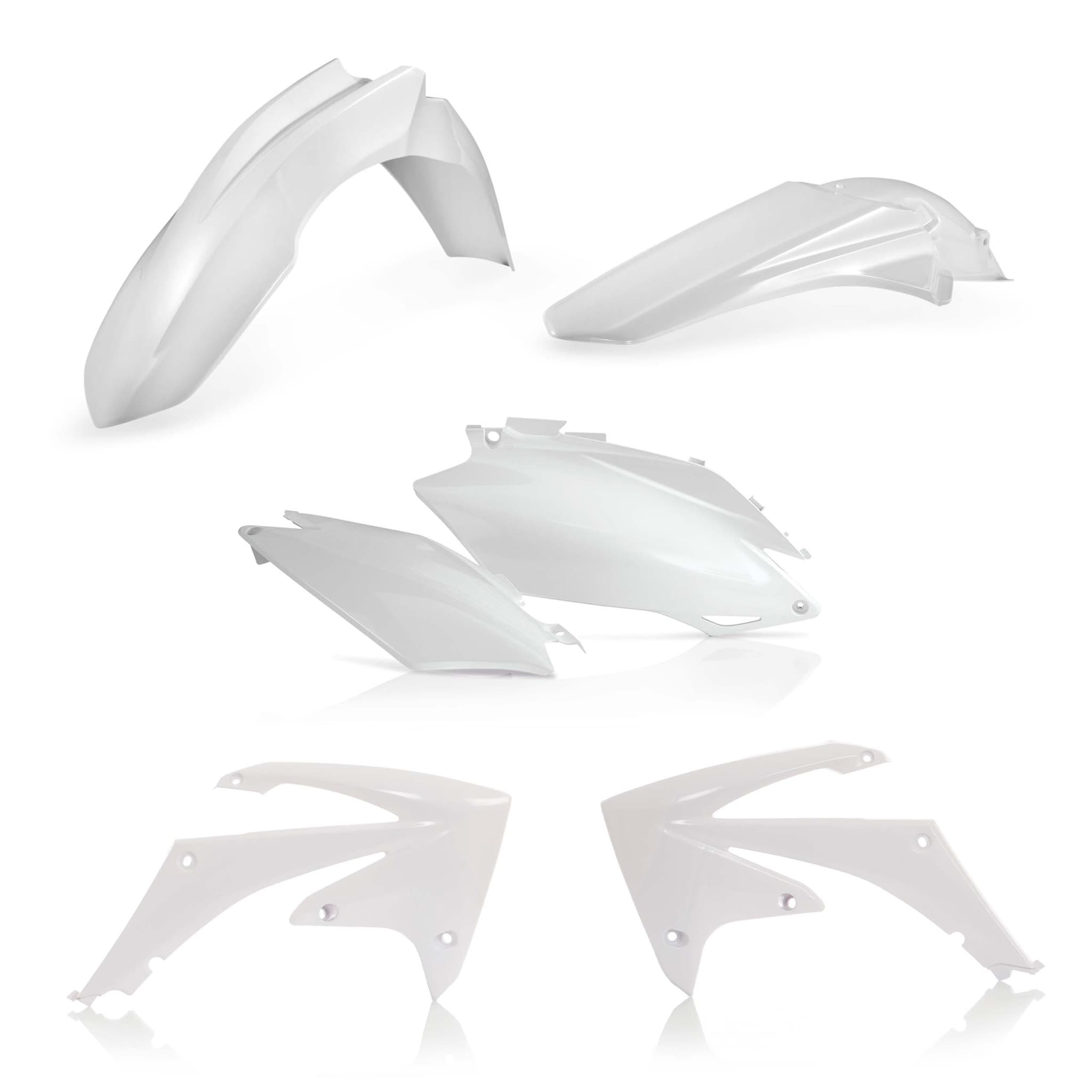 ACERBIS Plastic Kit Dirt Bike HONDA CRF 450 R White 2012 | Kits Plastiques | Kutvek