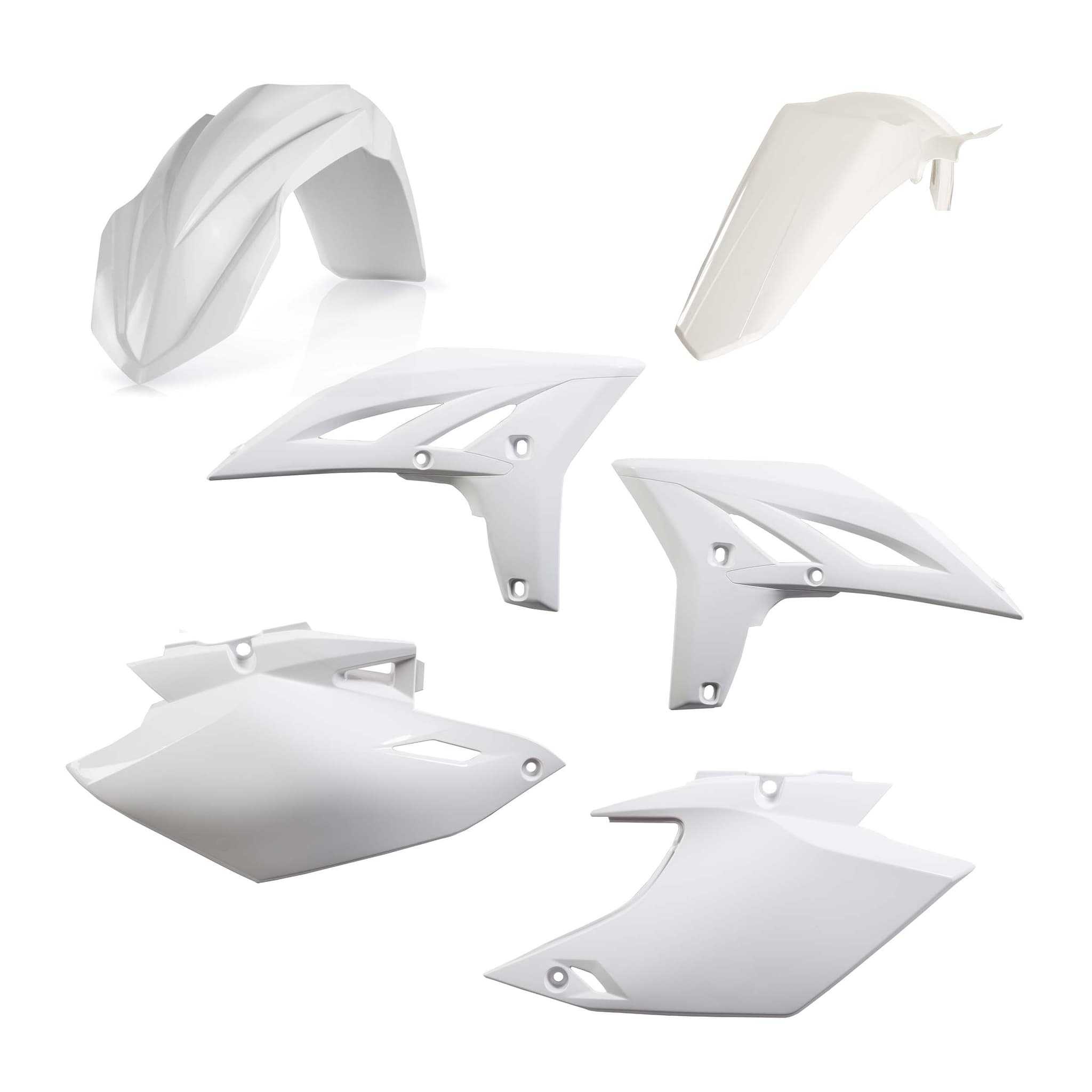 Plastic Kit ACERBIS Dirt Bike YAMAHA WRF 450 White 2015 | Kits Plastiques | Kutvek