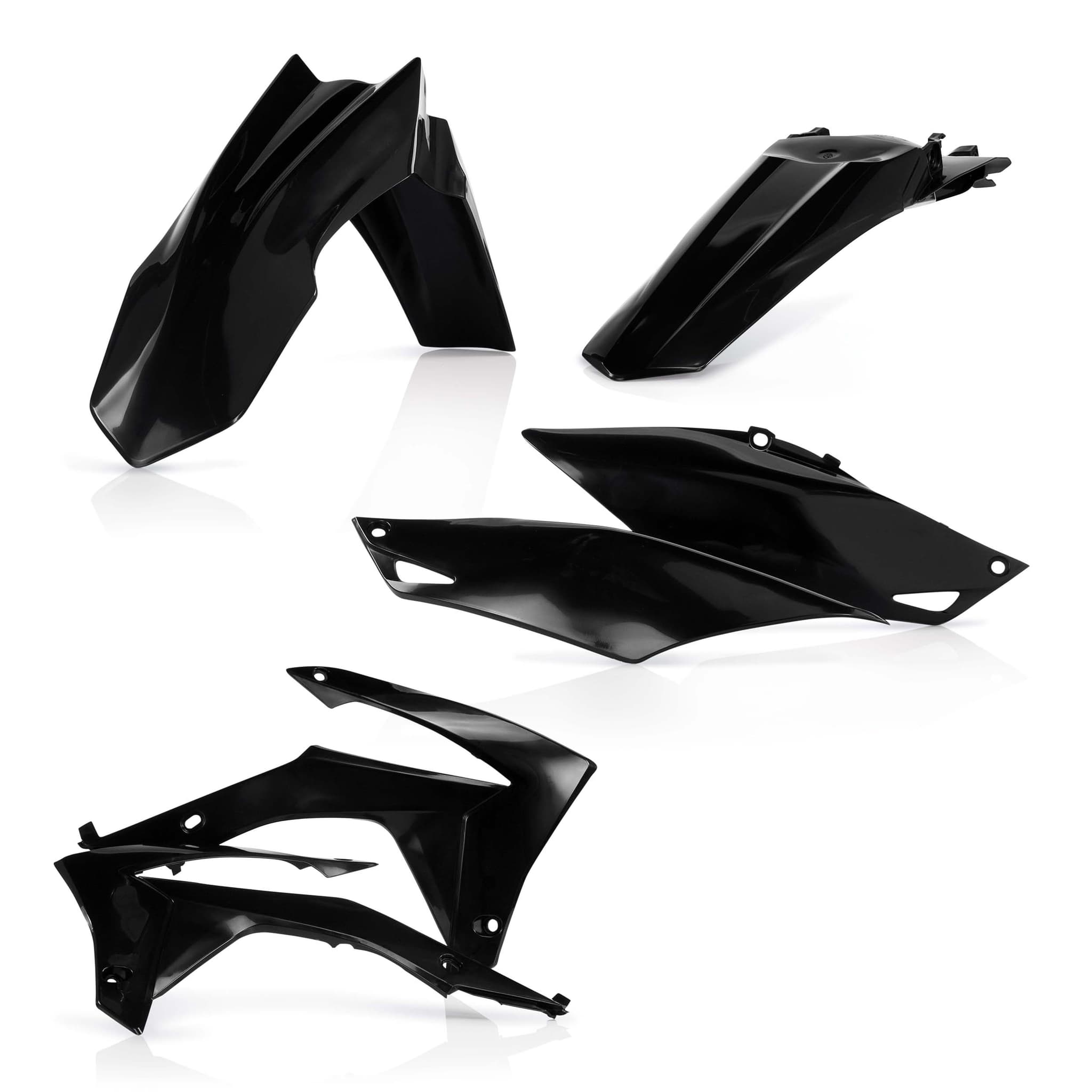 ACERBIS Plastic Kit Dirt Bike HONDA CRF 450 R Black 2013 | Kits Plastiques | Kutvek