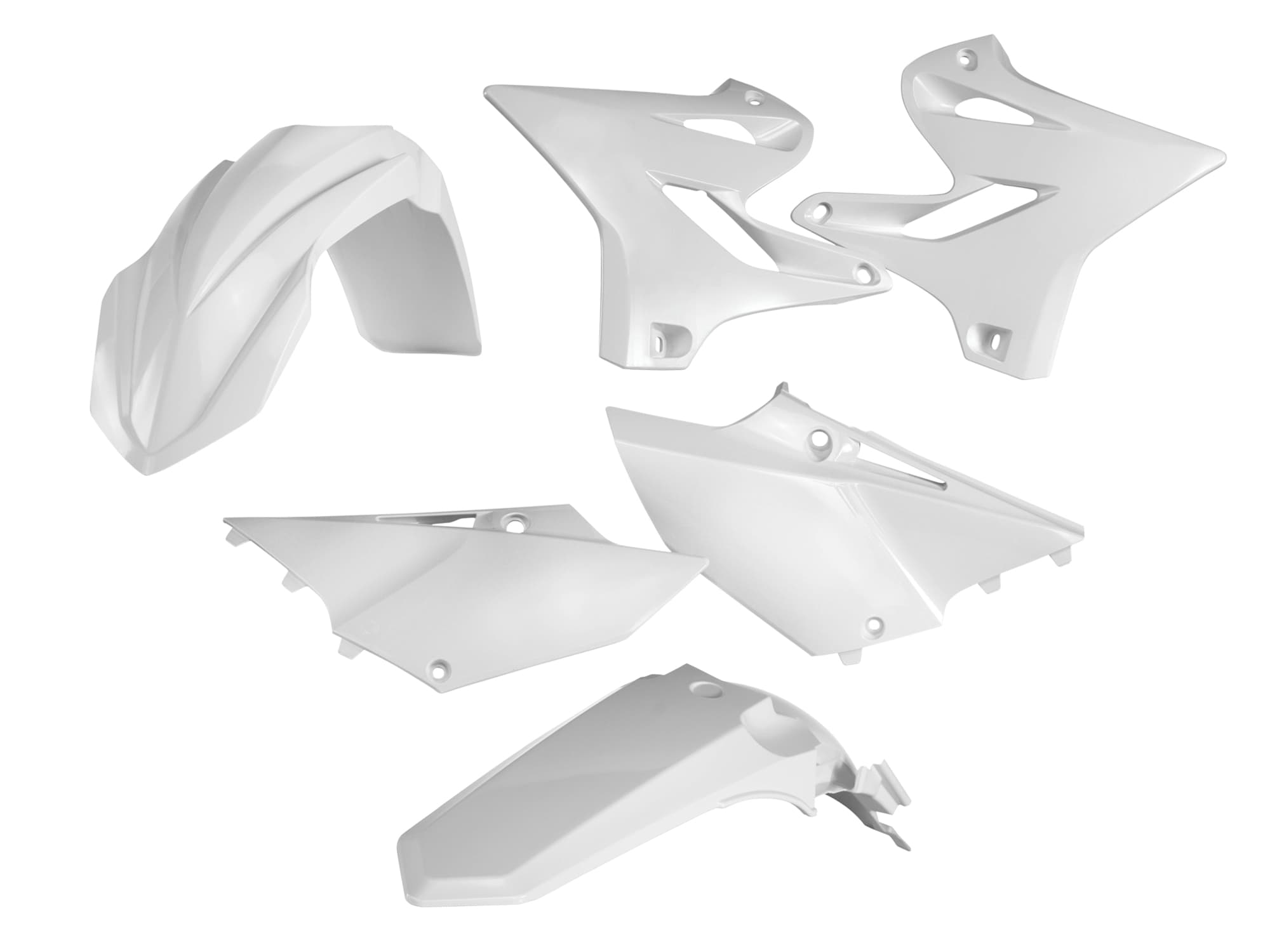 ACERBIS Plastic Kit YAMAHA YZ 125 Dirt Bike White 2017 | Kits Plastiques | Kutvek