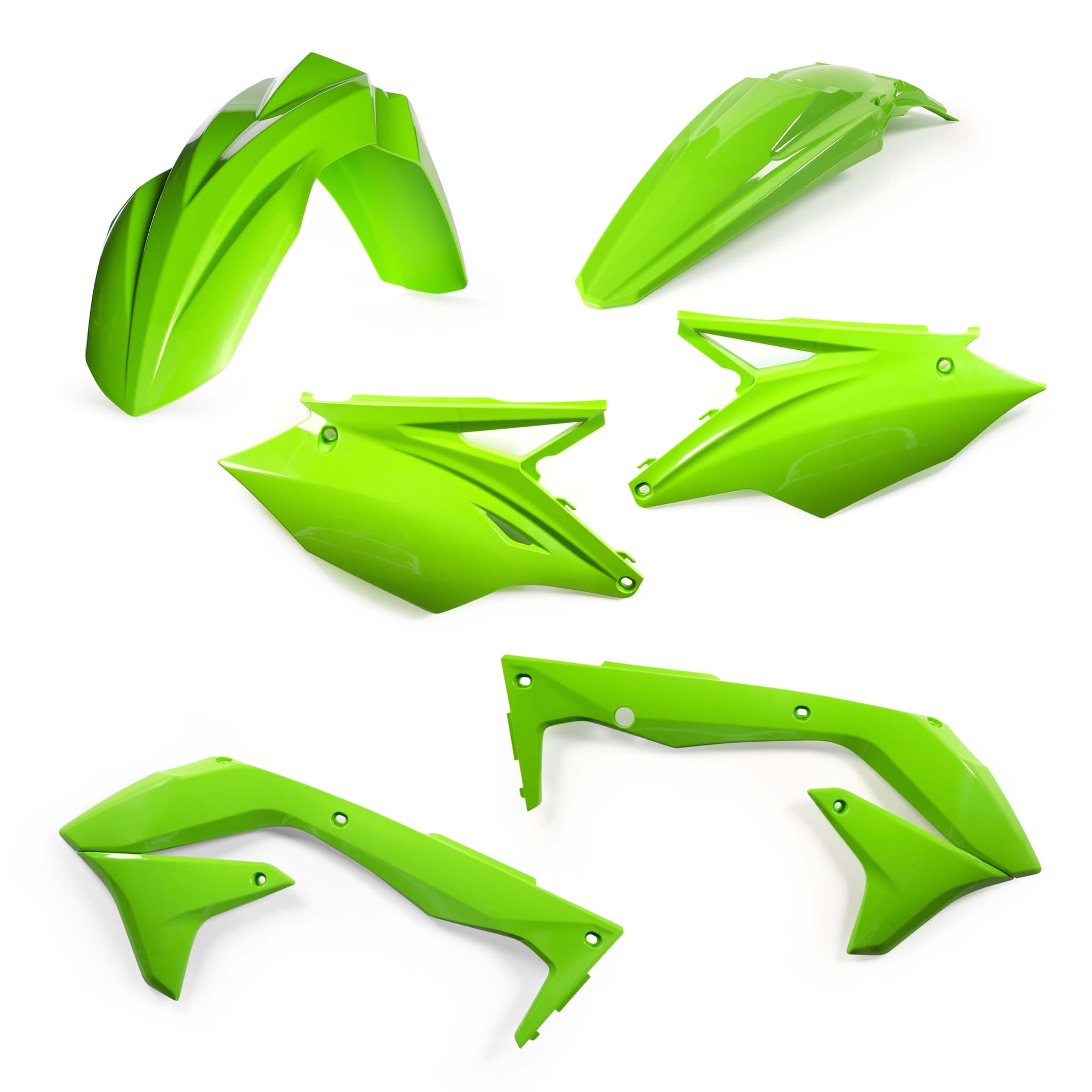 Plastic Kit ACERBIS Dirt Bike KAWASAKI KXF 450 Green 2016 | Kits Plastiques | Kutvek