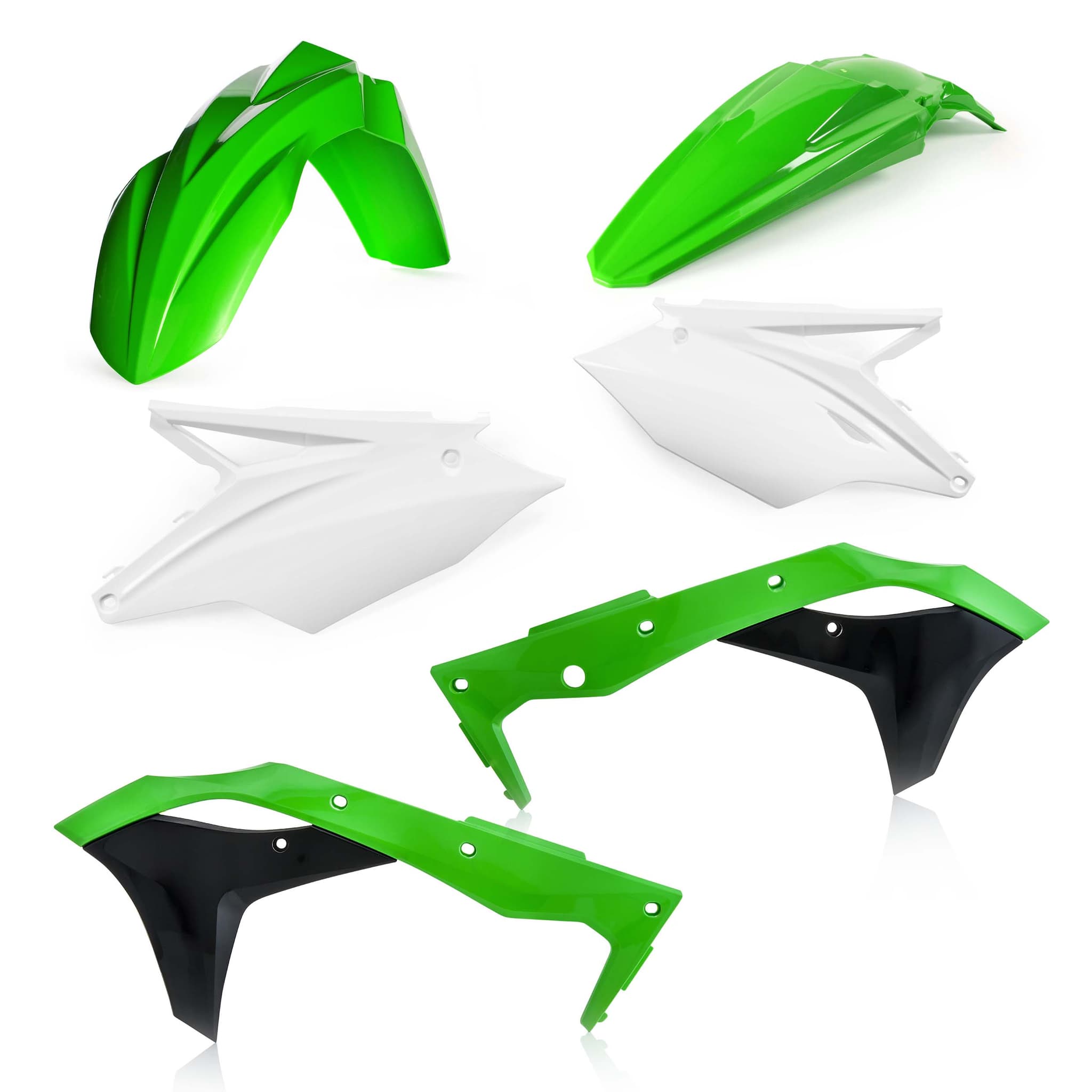 Plastic Kit ACERBIS Dirt Bike KAWASAKI KXF 250 Origin 2017 | Kits Plastiques | Kutvek