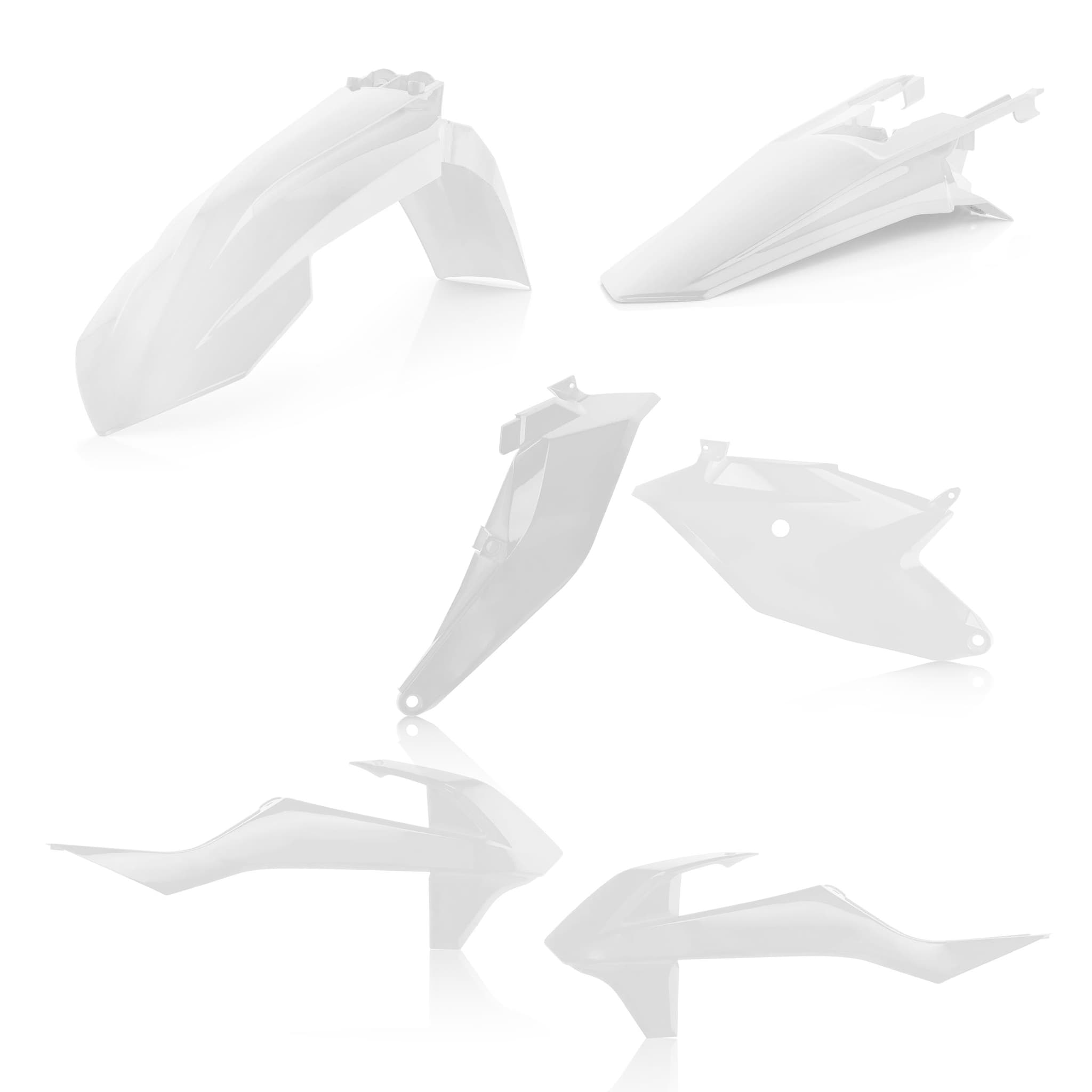 ACERBIS Plastic Kit Dirt Bike KTM SX 85 White 2018 | Kits Plastiques | Kutvek