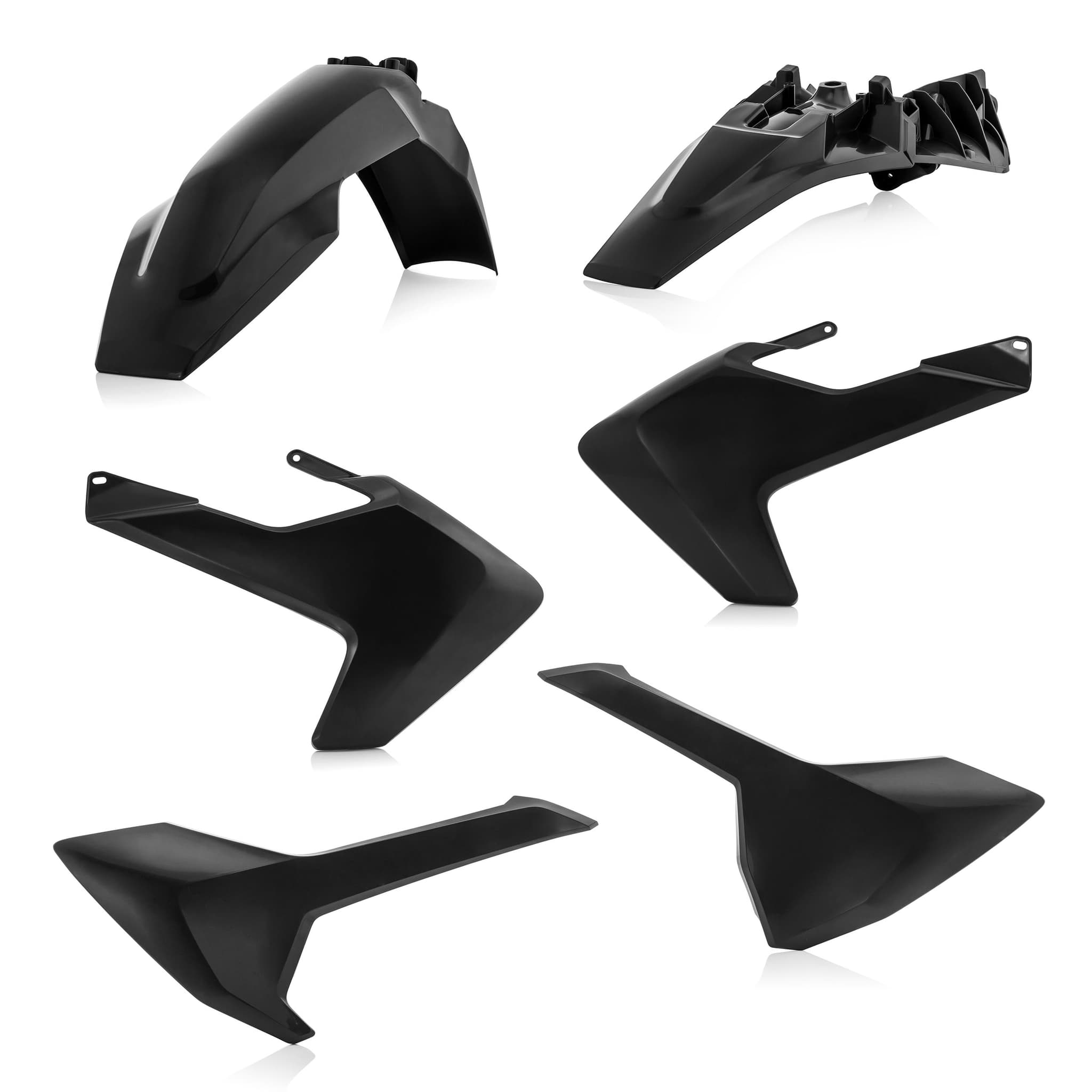 ACERBIS Plastic Kit Dirt Bike HUSQVARNA TC 85 Black 2018 | Kits Plastiques | Kutvek