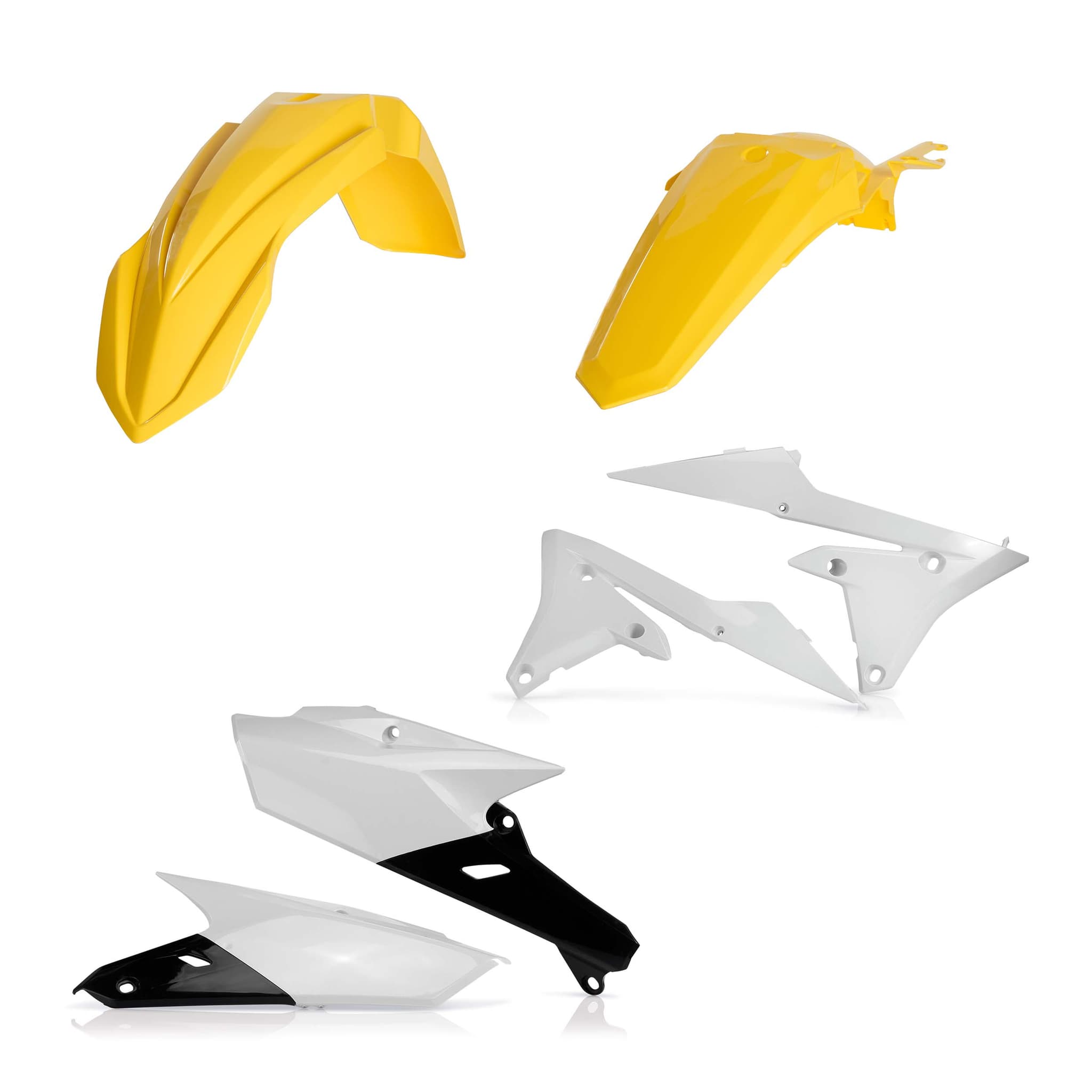 ACERBIS Plastic Kit Dirt Bike YAMAHA YZF 250 Yellow 2018 | Kits Plastiques | Kutvek