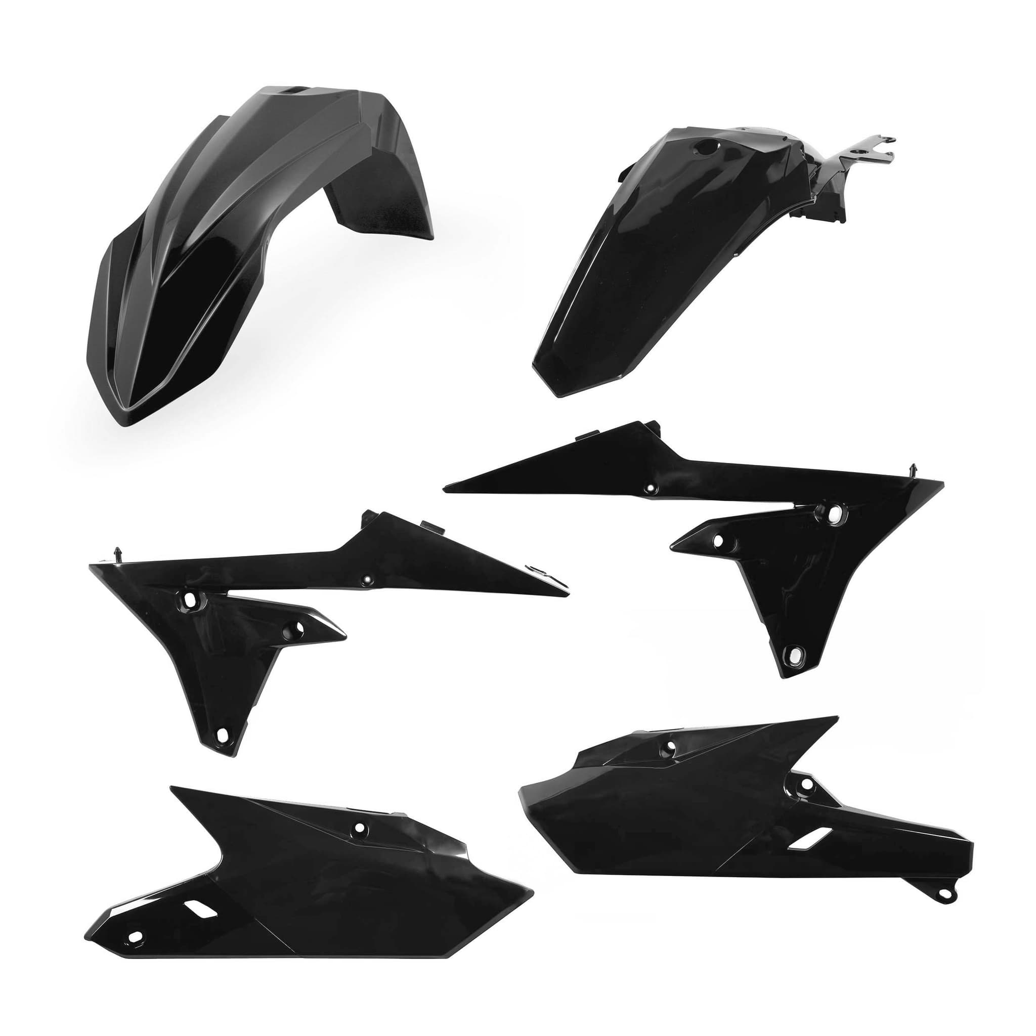 ACERBIS Plastic Kit Dirt Bike YAMAHA YZF 250 Black 2018 | Kits Plastiques | Kutvek