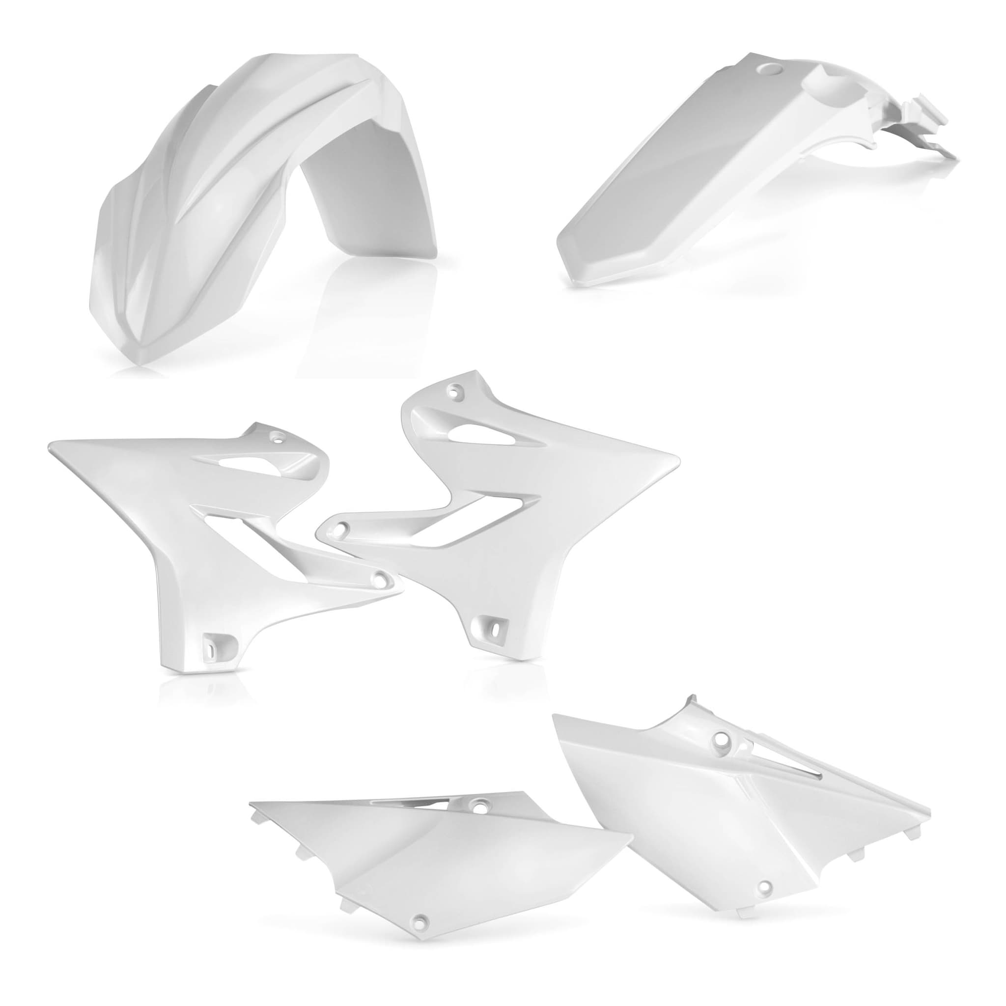ACERBIS Plastic Kit Dirt Bike YAMAHA WR 125 2T White 2018 | Kits Plastiques | Kutvek