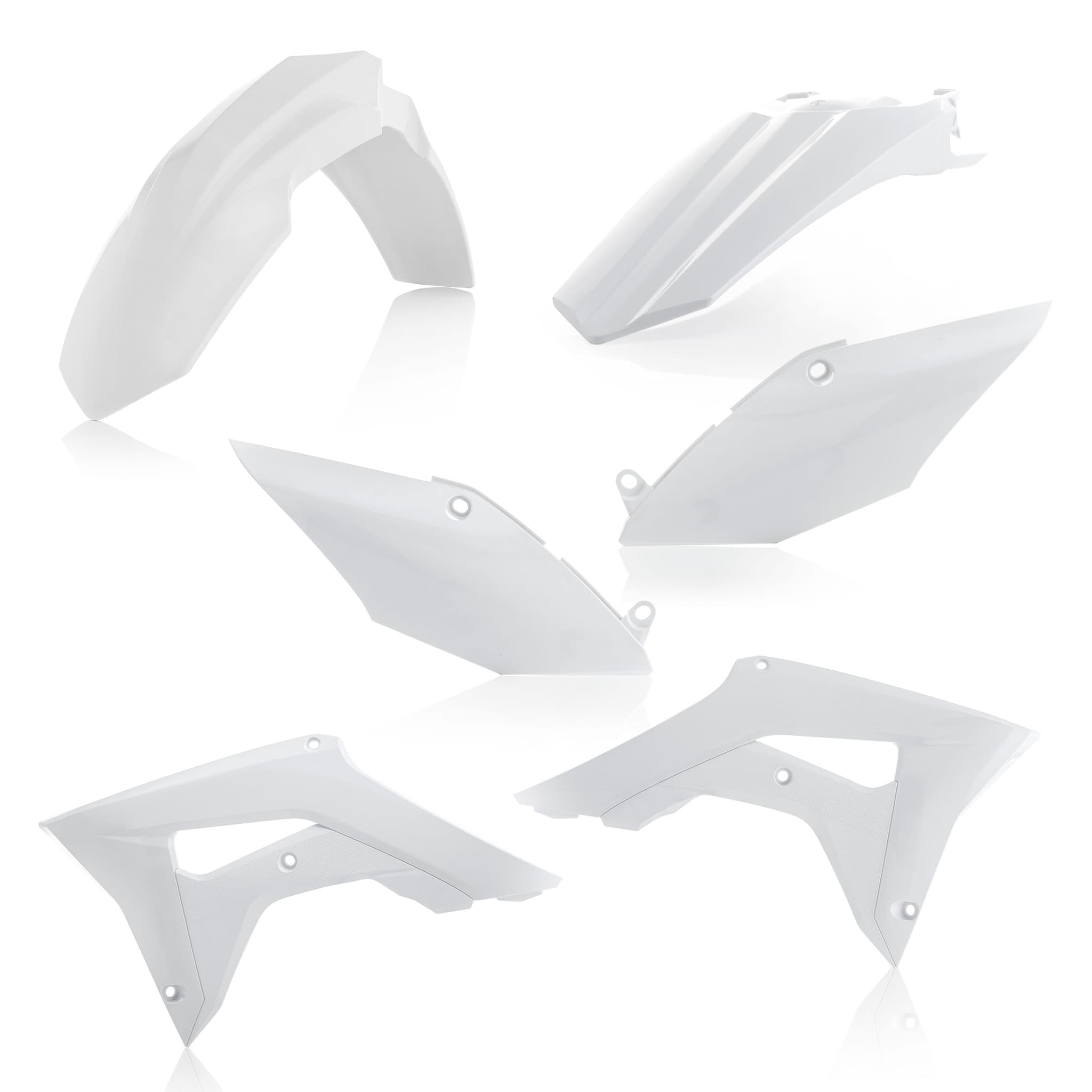 ACERBIS Plastic Kit Dirt Bike HONDA CRF 250 R White 2019 | Kits Plastiques | Kutvek