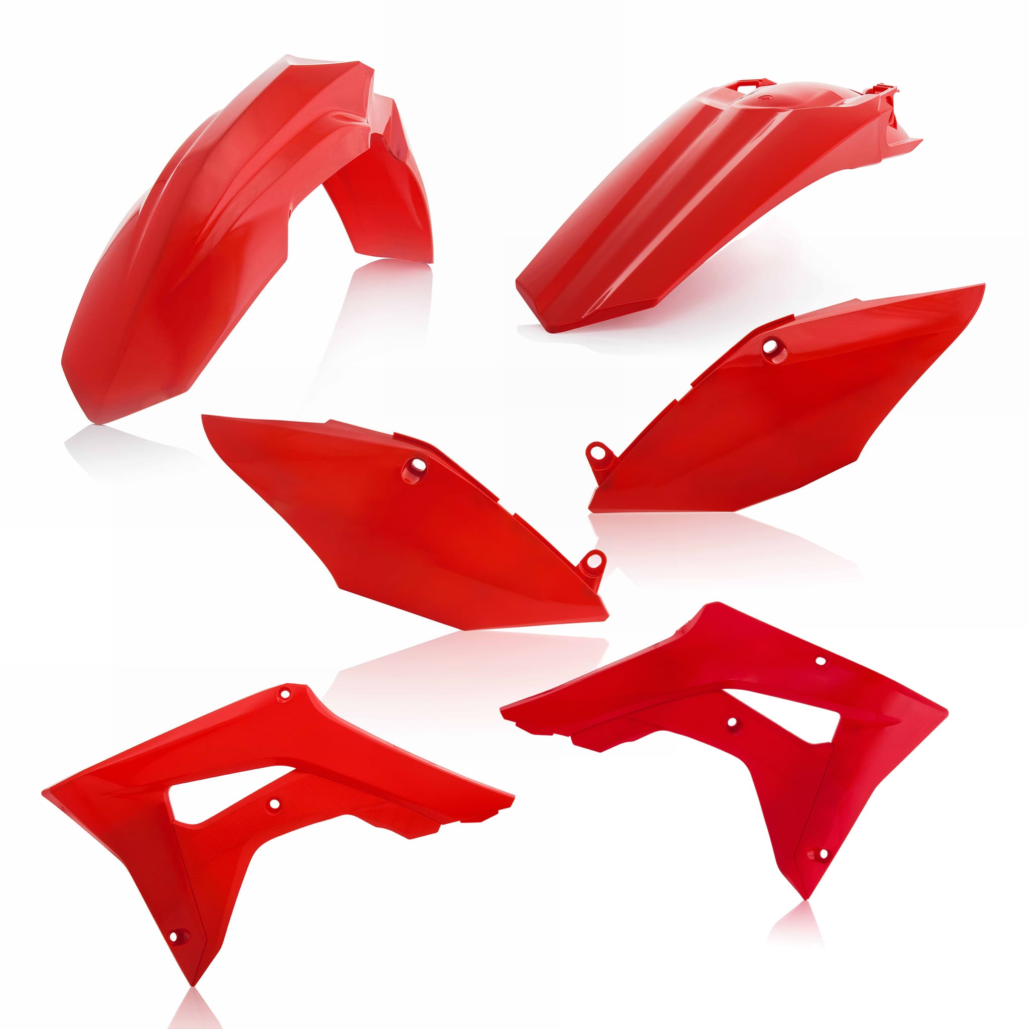 ACERBIS Plastic Kit Dirt Bike HONDA CRF 450 RX Red 2019 | Kits Plastiques | Kutvek