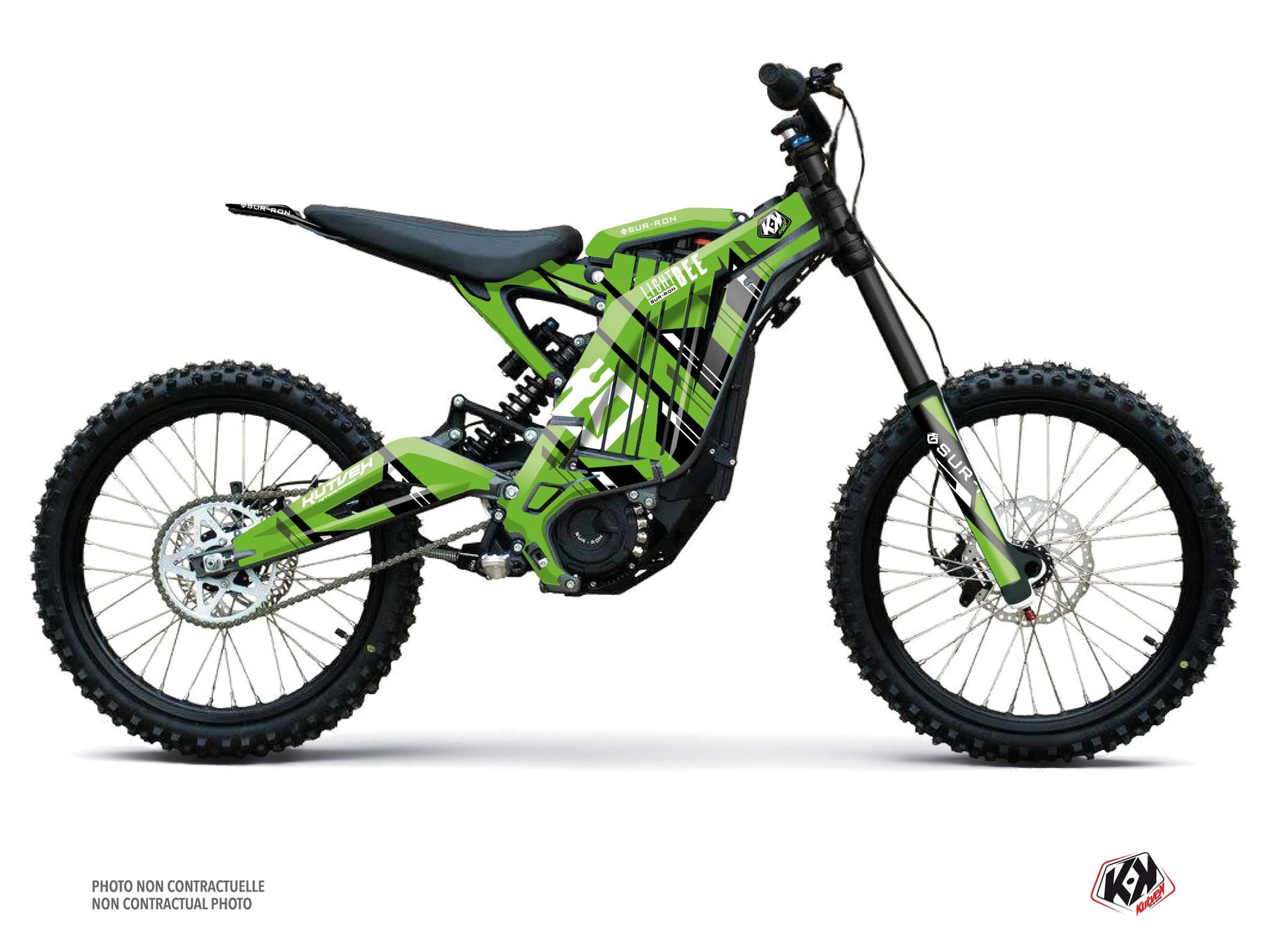 Graphic Kit Dirt Bike SLICE Sur-Ron Light-Bee Green