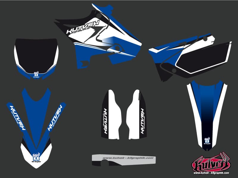 dirt bike yamaha yz 125 ufo assault   graphic kit | YZ / YZF | Kutvek - View 2