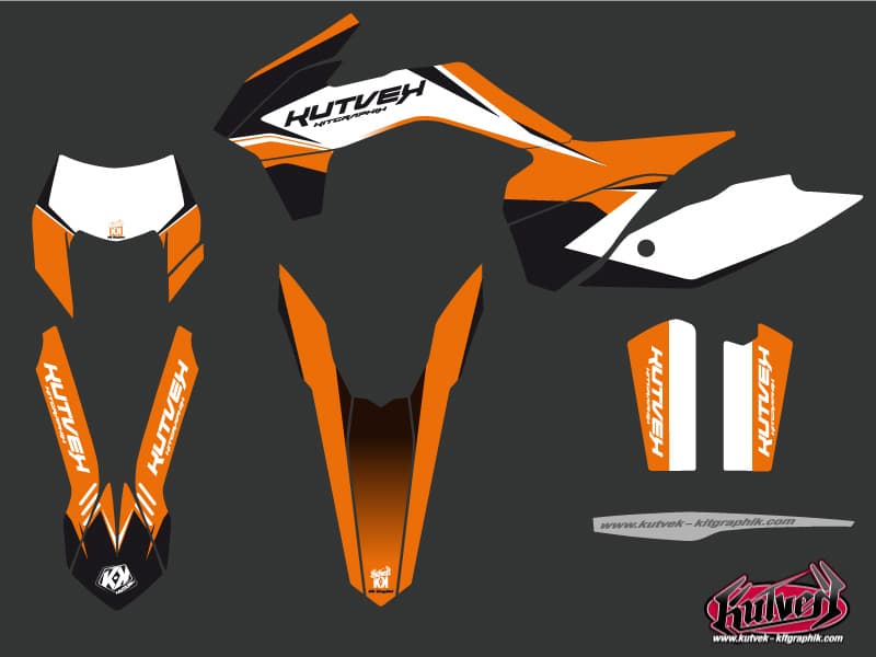 deko-set moto-cross assault ktm exc-excf | KTM | Kutvek - View 2