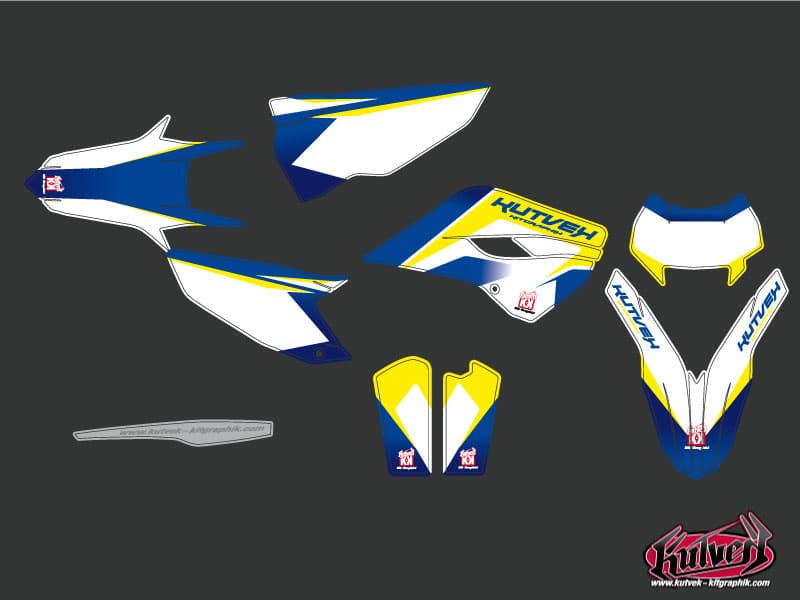deko-set moto-cross assault husqvarna 250 fe | Husqvarna | Kutvek - View 2