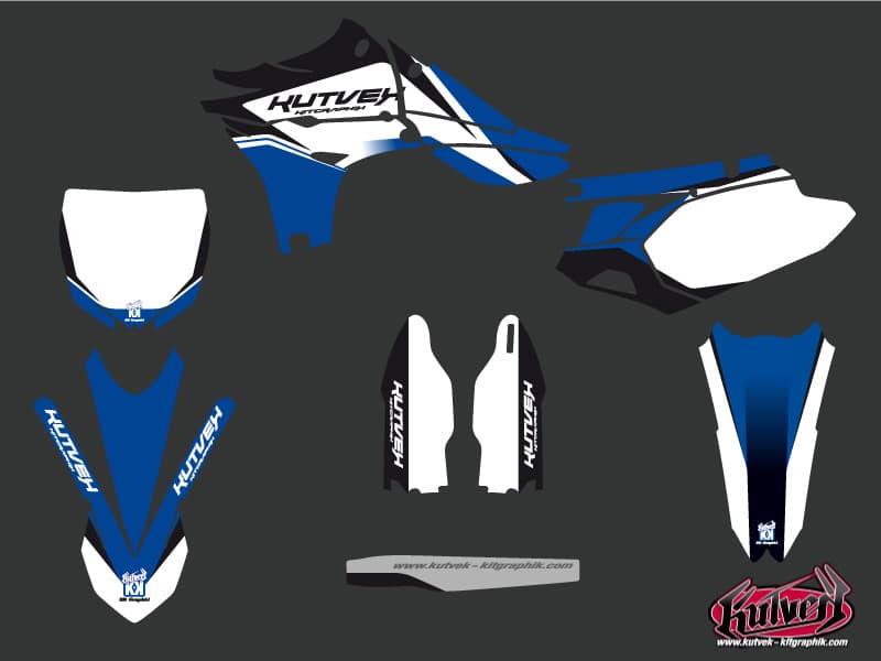 dirt bike yamaha yz 450 f assault   graphic kit | 450 YZF | Kutvek - View 2