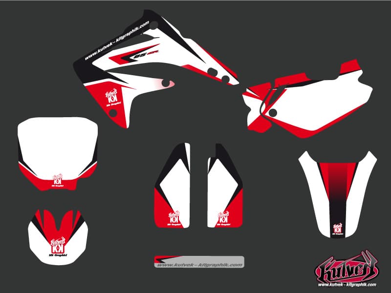 kit graphique motocross honda cr 85 assault | Honda | Kutvek - View 2