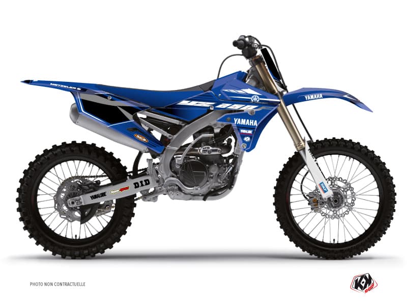 Yamaha 250 YZF Dirt Bike Basik Graphic Kit Blue | 250 YZF | Kutvek